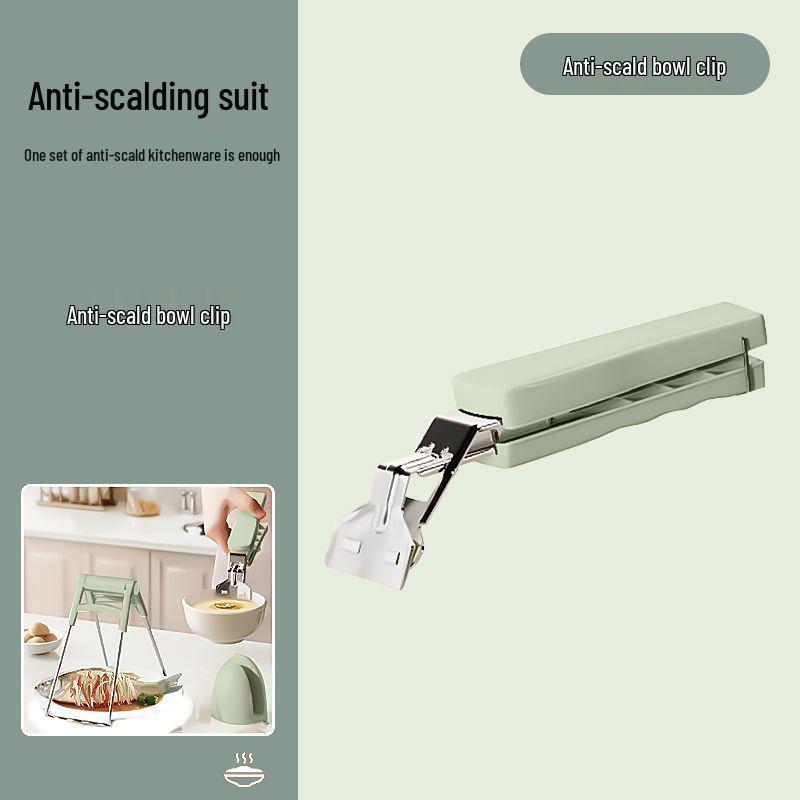 Silicone Anti-Scald Non-Slip Bowl and Tray Lifter Clips