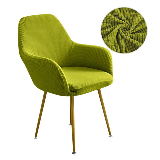 Club Chair Slipcover Stretch Chair Armchair Sofa Cover Soft Furniture Protector Sofa Covers With Elastic 1pc