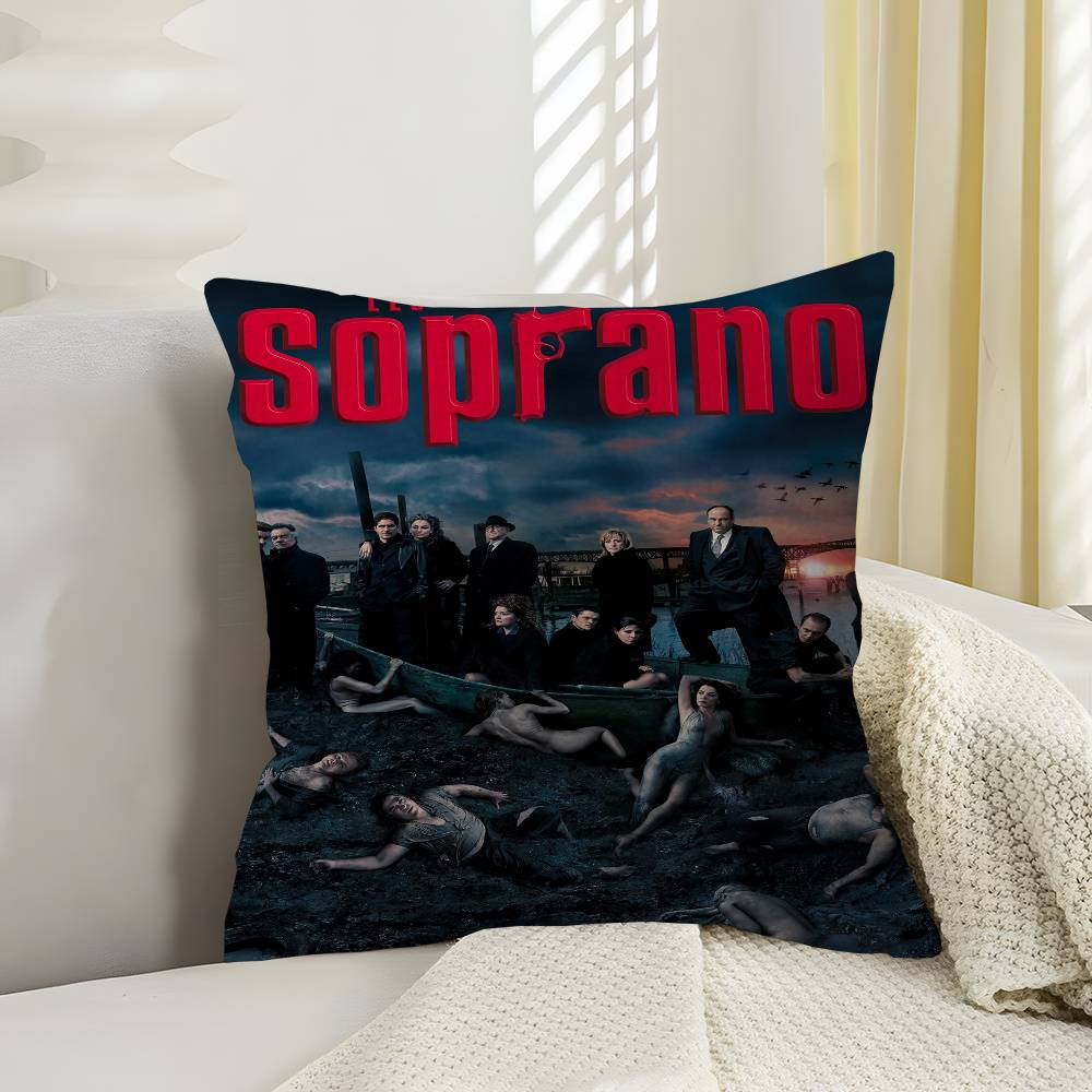 

The Sopranos TV Pillow Gift Home Office Decoration Bedroom Sofa Car Cushion Cover case x 30x30 cm