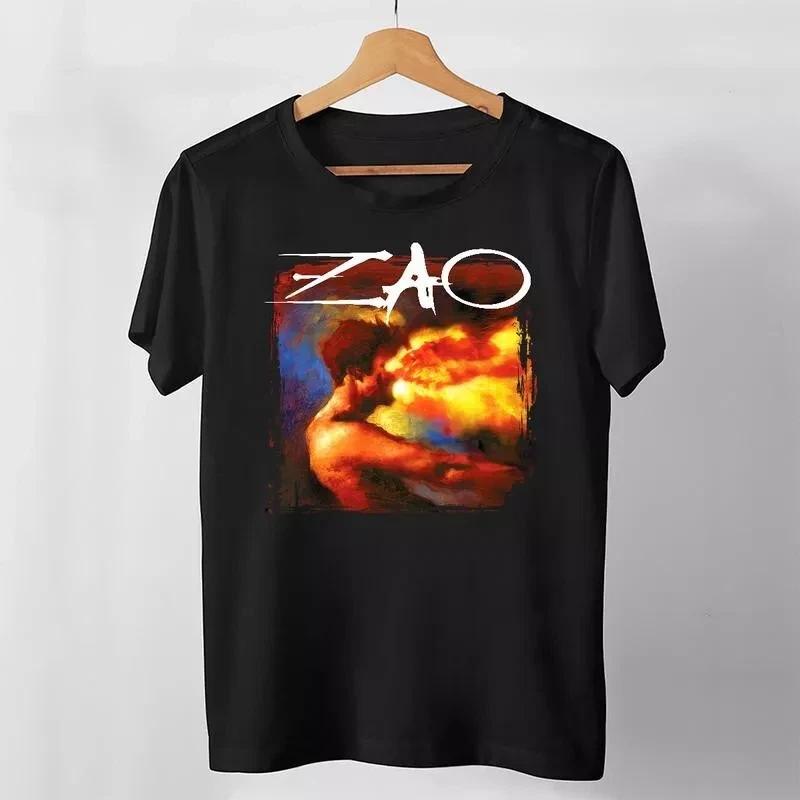 Vtg ZAO Band Album Music Cotton Black T Shirt All Size For Men UR866 S