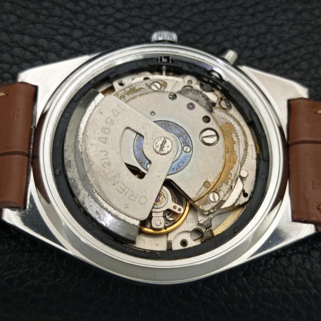 AUTOMATIC 46941 VINTAGE ORIENT JAPAN MENS ORIGINAL DIAL WATCH A704963-1