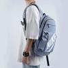 Nike Polyester Backpack Unisex Light Blue Gray CK0944-446