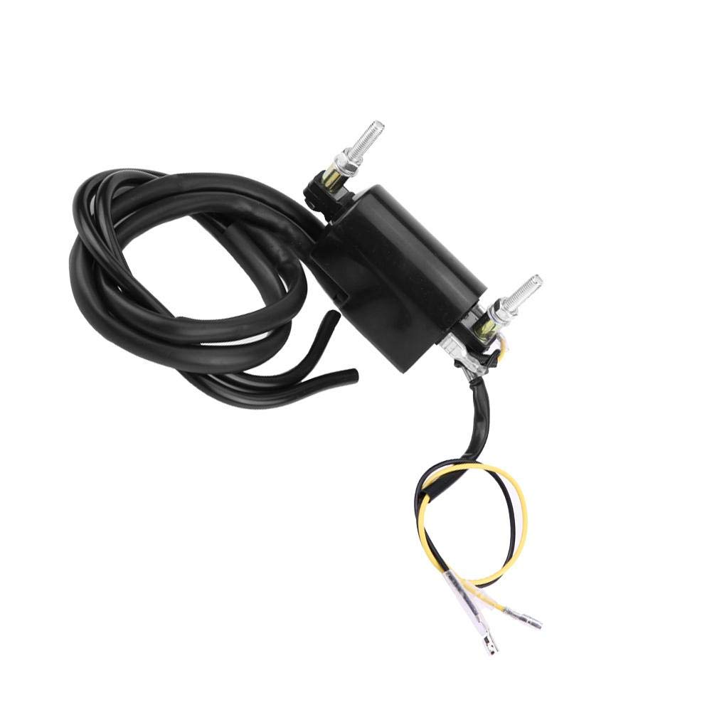 Ignition Coil Dual-Qiilu Plastic Ignition Coil Dual Wire Output Honda CB160 CB350 CB400 CB650 CB1000 KAWASAKI YFM350