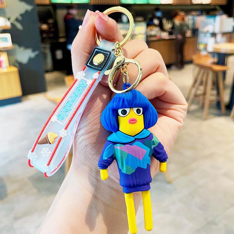Cartoon Adorable Quinn Keychain Creative Personalized Gift Friends For