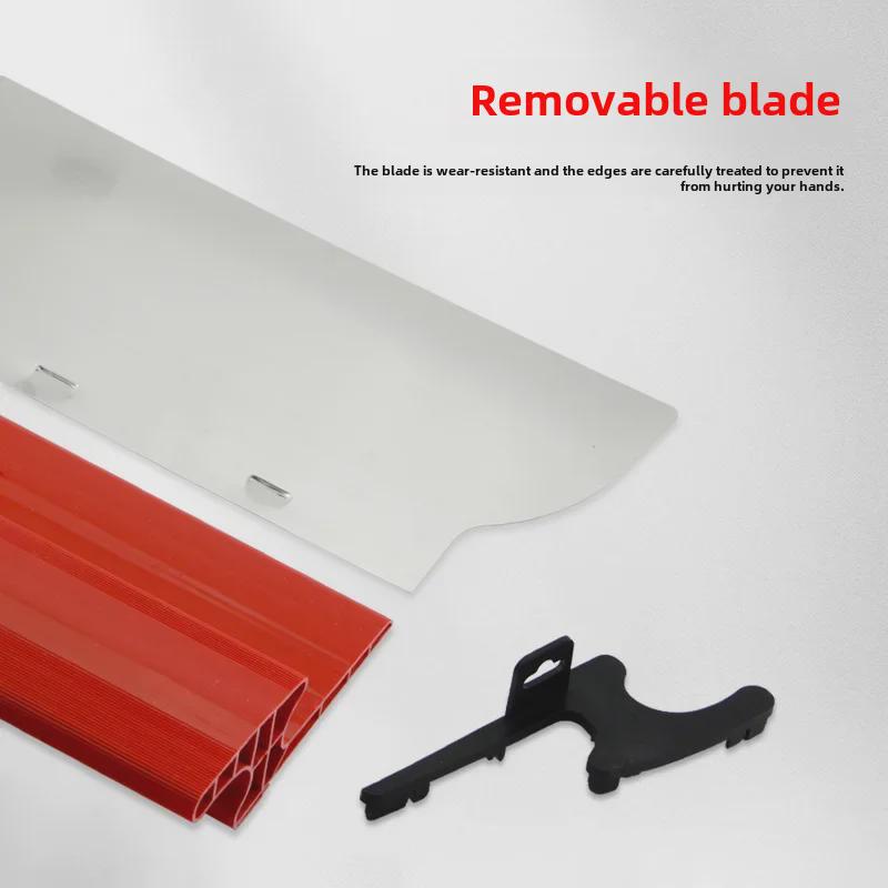 Multifunctional Stainless Steel Scraper for Putty and Wall Paint Leveling
