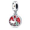 Silver-Plated Christmas Series Charms for Women, Fits Original Diy Bracelet, Bangle, DIY Beads, Birthday, Fine Jewelry Gift