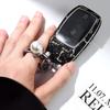 Zinc Zinc Zinc Alloy Metal Key Clip Anti-loss Fashion Ring Key Chain Pearl Ring Car Key Ring  Small Gifts