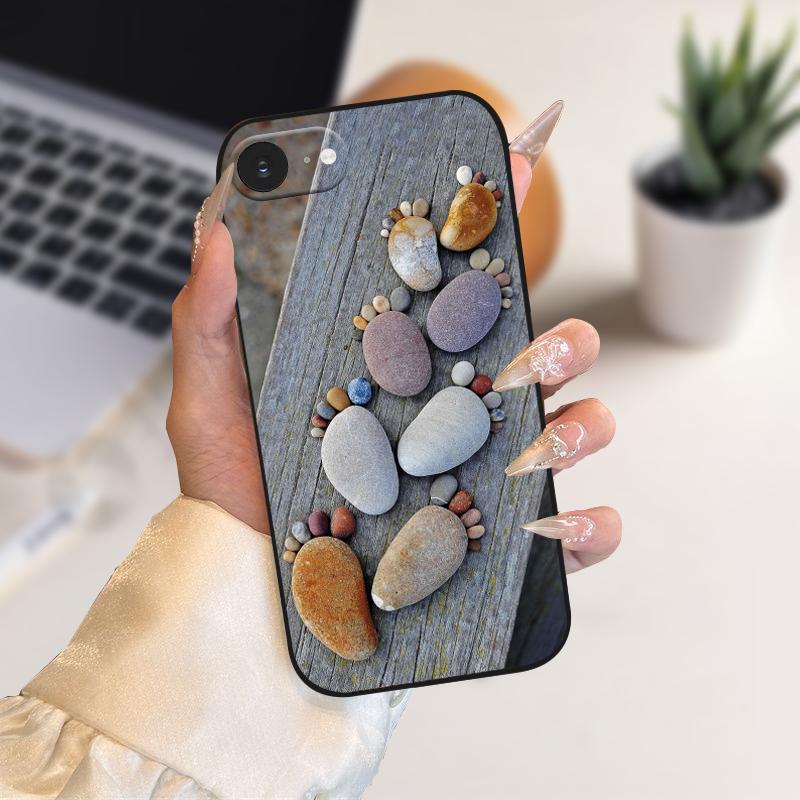 For Apple iPhone 16e Case A3409 A3212 Cute Animal Color Tiger Soft Silicone Phone Coque Cover For iPhone SE4 Protective Fundas