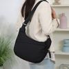 Borsa a Spalla da Donna Borsa a Tracolla Multifunzionale Grande Capacità Borsa a Spalla per Pendolari Borsa a Tracolla Monocolore Borsa a Raviolo Casual per Studenti