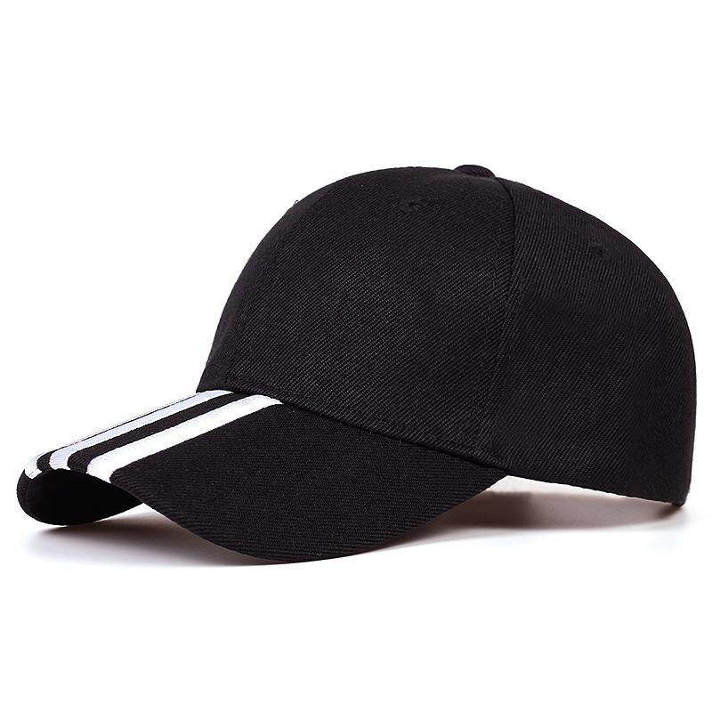 Unisex Three Horizontal Embroidery Baseball Caps Spring Autumn Outdoor Adjustable Casual Hats Sunscreen Hat