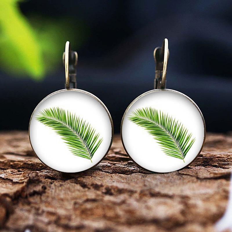 Fashion Earring Y2K Vintage Marigold Time Gem Flower Ear Buckle