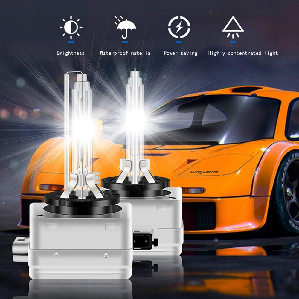 Car Flashing D1S D2S D3S D4S HID Bulb Automobile HID Xenon Headlight Bulb Headlamp Light Super Bright Headlamp 55W 6000K