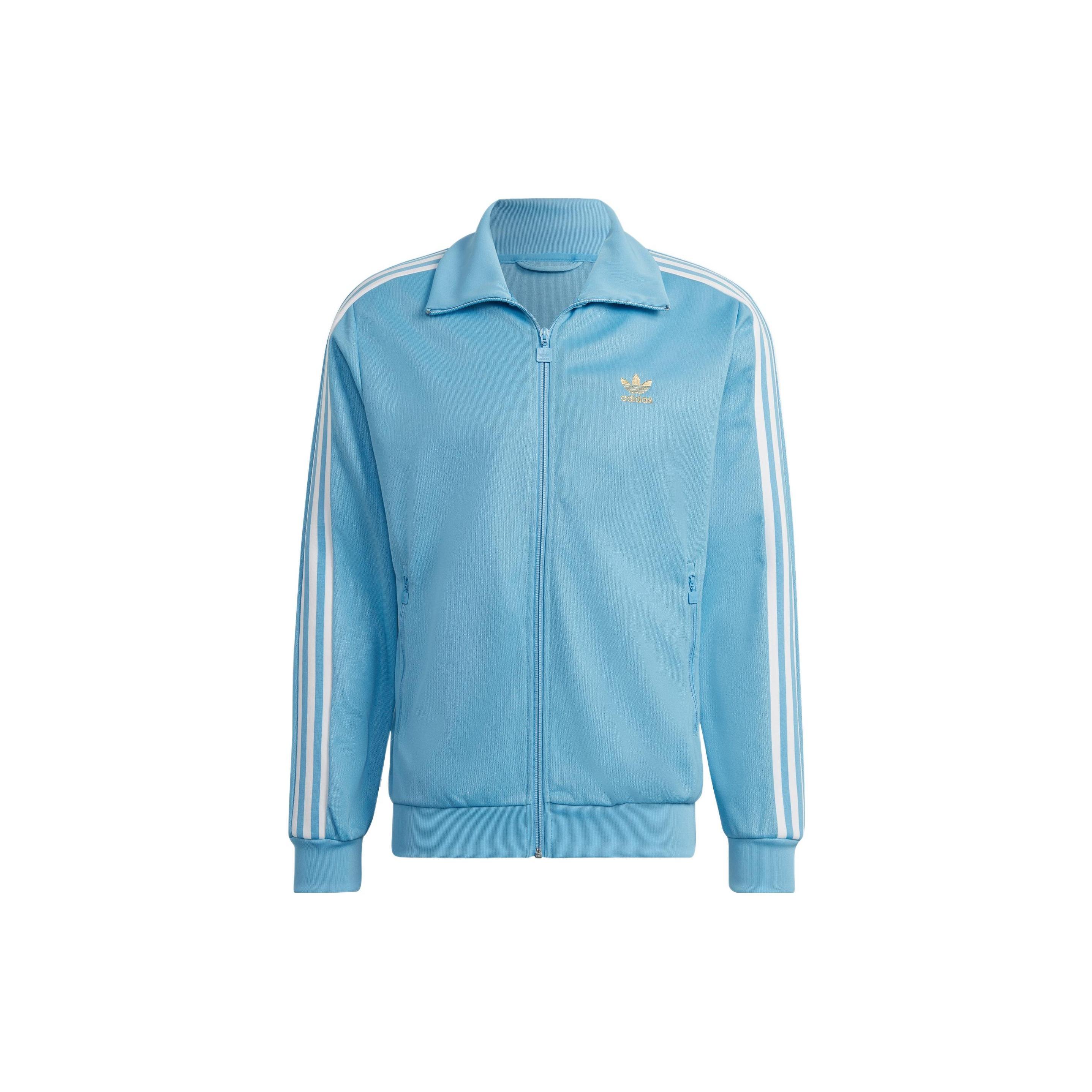 adidas originals Beckenbauer Track Jacket Asia Sizing Blue Men s HK7409 S