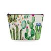 Women Flower Print Cosmetic Bag Toiletries Organize Travel Storage Case 6715