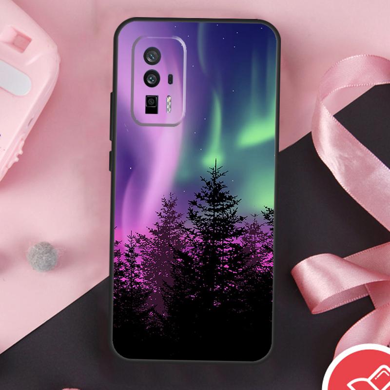 

Northern Lights Case For Xiaomi 13 14 Ultra 11T 12T 13T Pro 12 Lite POCO X6 Pro F5 M6 X5 X3 F3 M5s F6 Cover POCO F5