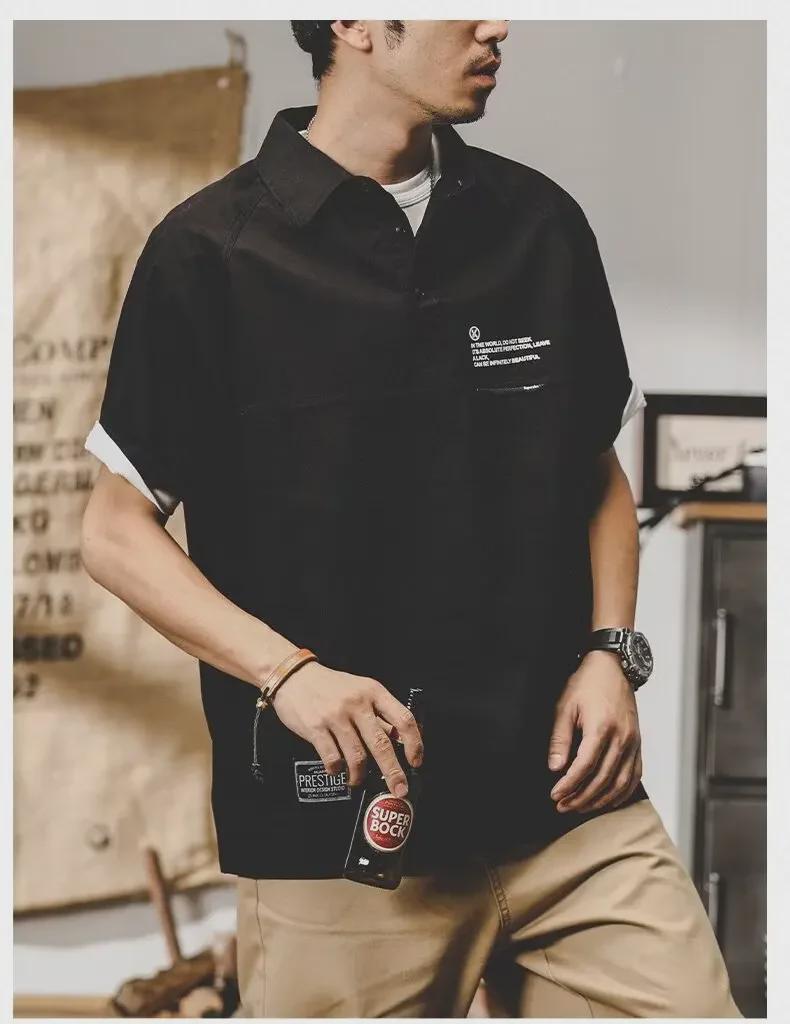 Men's Trendy Slim Fit Korean Polo Shirt - Short Sleeve, Summer 2024 Collection