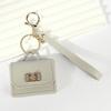 Creative Mini Leather Hangbag Bag Hanging Decoration Versatile Bag Pendant  Coin Purse Keyring Mini Headphone Bag Pendant