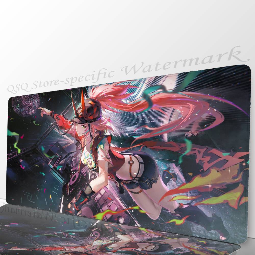 Rapa Animated Game Honkai Star Rail Mousepad Mouse Mat Desk Mat With Pad Gaming Accessories Prime Gaming XXL Keyboard Pad Padd