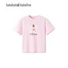 Balabala Girls' Summer Moisture-Wicking Cotton T-Shirt