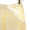 Rene Made in Japan Miscela di lana Lunghezza midi Gonna svasata 34 Sistema bianco Donna Usato