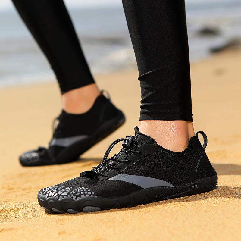 New Men's and Women's Quick-Dry Anti-Slip Five-Finger Beach, Diving, and Rafting Shoes