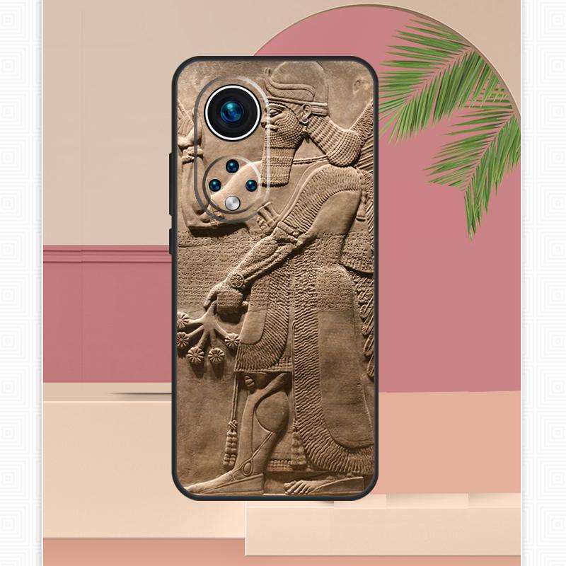 

Egypt Cuneiform Akkadian Pharaoh Case For Honor Magic 7 Lite 5 6 8 Pro Honor 200 400 X9c X9b X9a X8b X8a X8c 50 70 90 Cover Honor 400