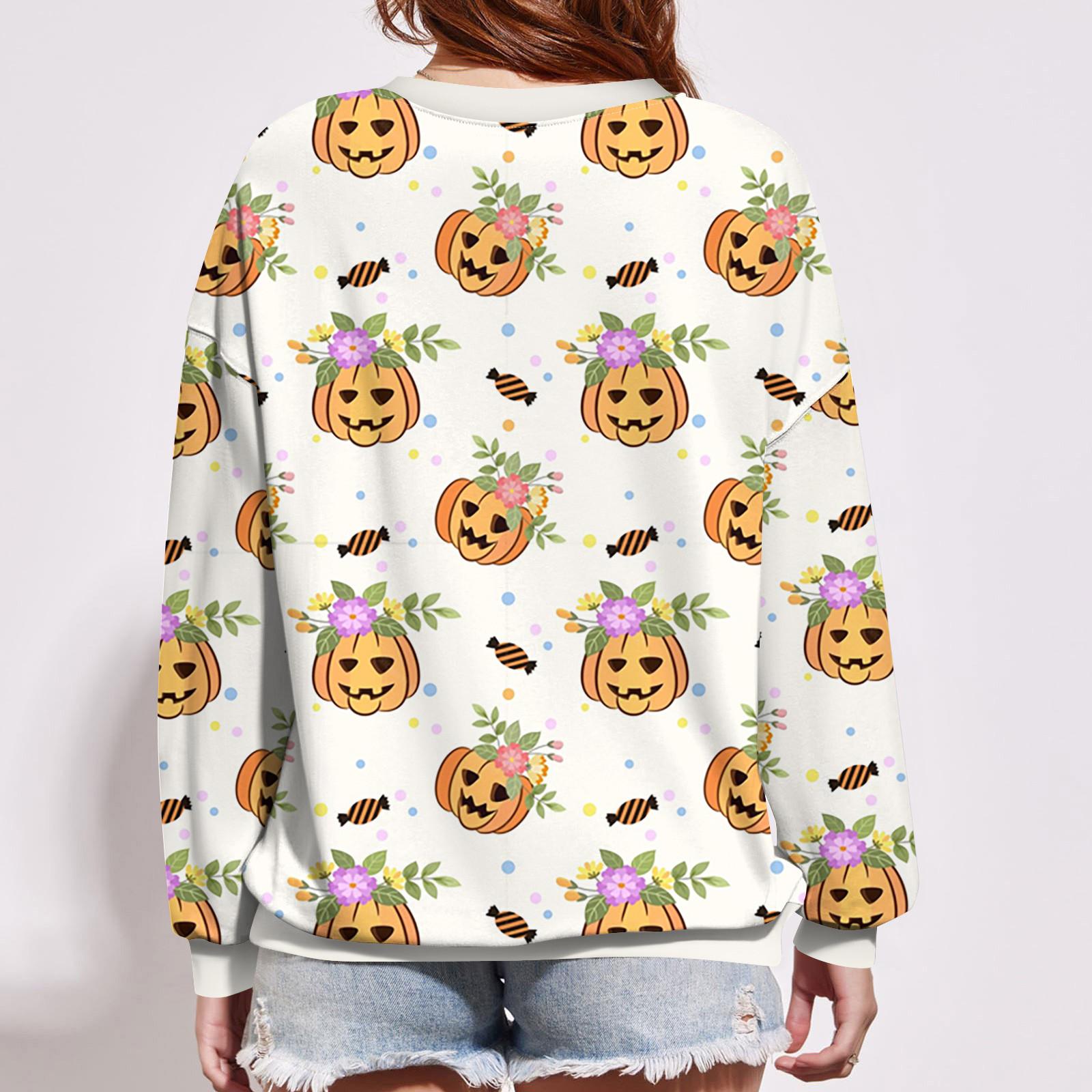 Женский повседневный полосатый пуловер — фото 5