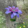 8 Colors Metal Flowers Garden Stakes Patio Stick Indoor Outdoor Crafts Rustproof Metal Iron Yard Art Lawn Decoration Instock