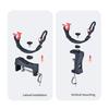 Light Weight Fishing Rod Clip Fishing Rod Holder Brackets Spring Loaded Clamps for Enhancing Stability and Comfortable