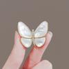 Metal Butterfly Brooch High-End Luxury Accessory Fashionable Retro Corsage Clothing Pin Anti-Exposure Jewelry
