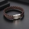 New Men 'S Skin -Hand Rope Bracelet Simple Atmospheric Width Bracelet