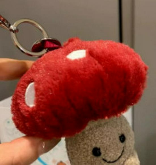 Kolekce plyšových klíčenek ve stylu Jellycat: Roztomilá panenka, hračka, dárek