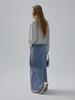 Mout Pigment String Maxi Skirt (Air Blue)