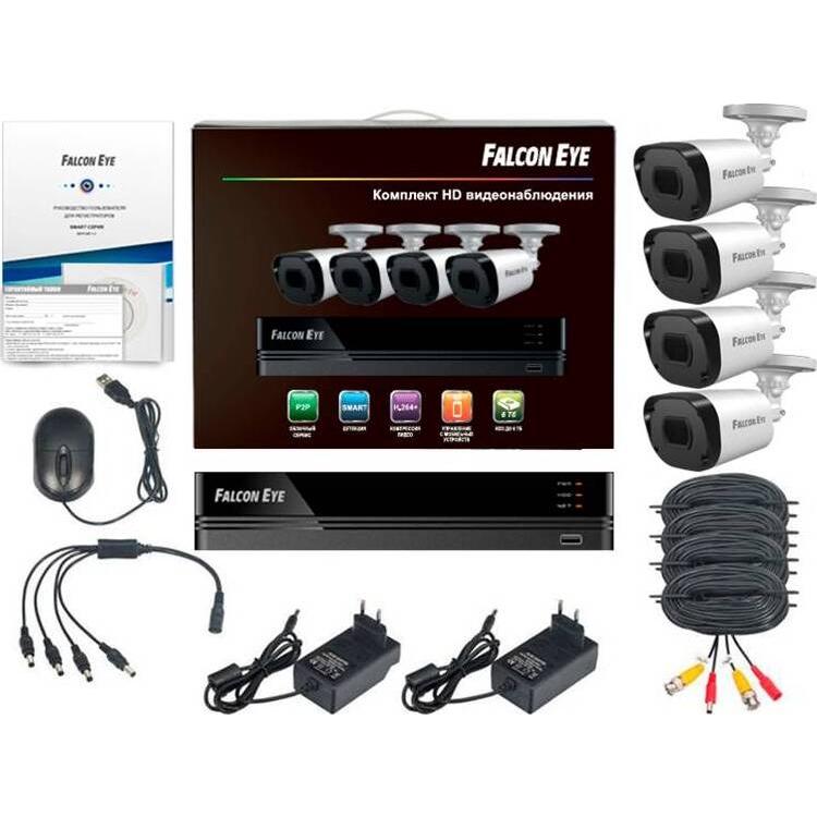 

Комплект видеонаблюдения Falcon Eye Fe-104mhd Kit Дача Смарт