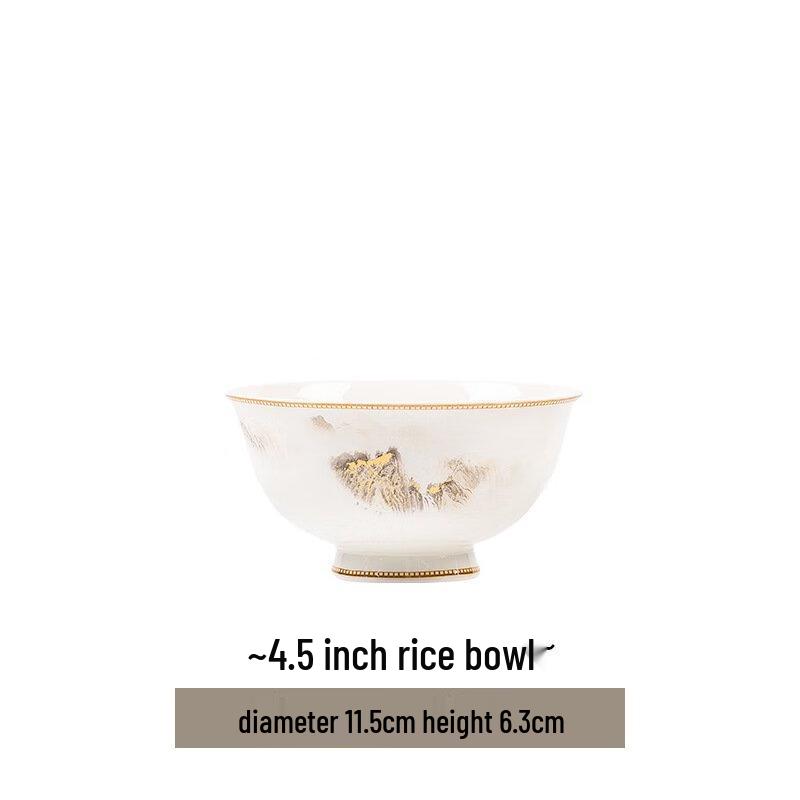 

Grand Rivers and Mountains Ceramic Rice Bowls (2-Pack)