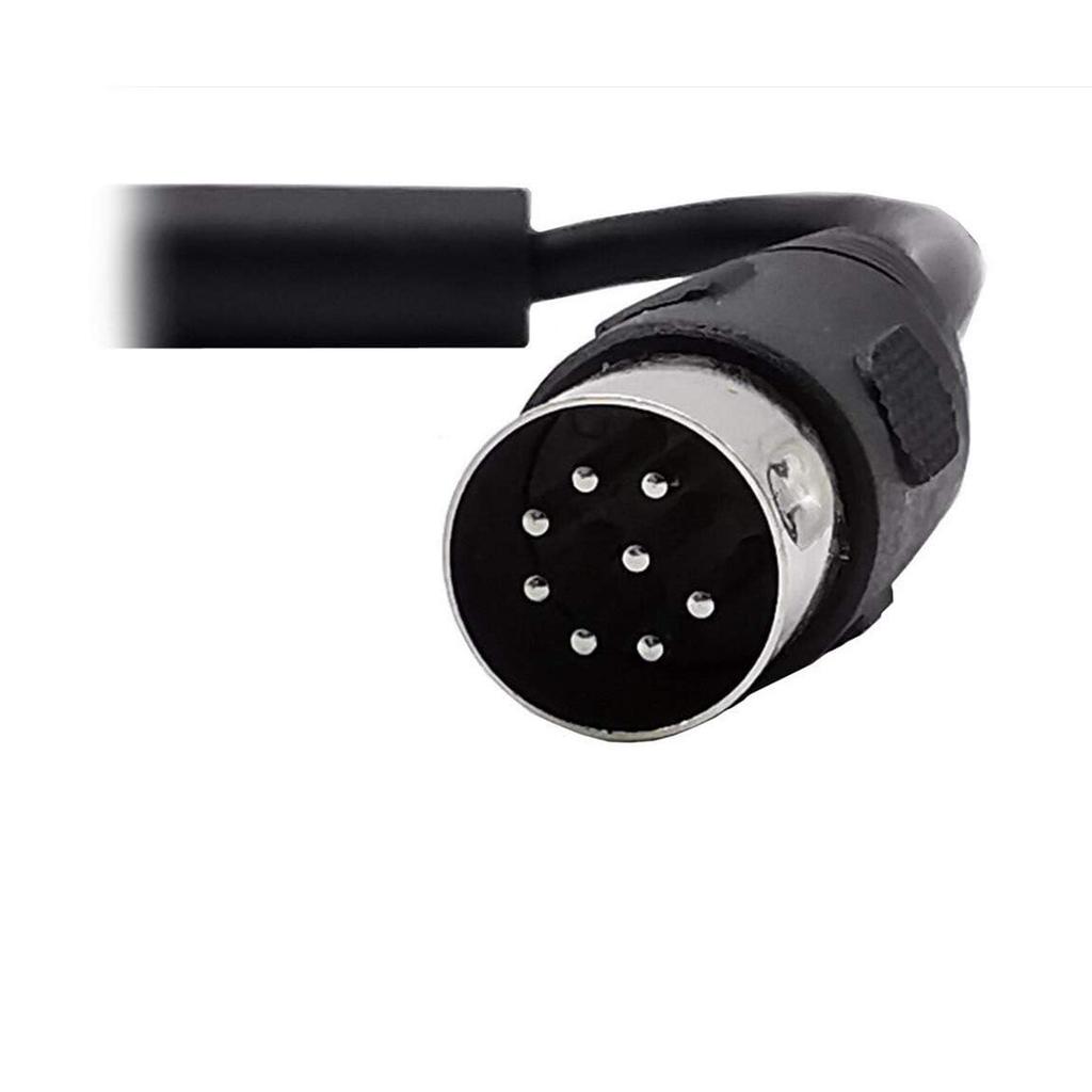 Rosebe DIN Male to Male MIDI DIN Speaker Cable MIDI Extension Cable DIN Signal Audio Connection Cable 8-Pin Connector, 8-Pin 8-Pin Cable, 8-Pin