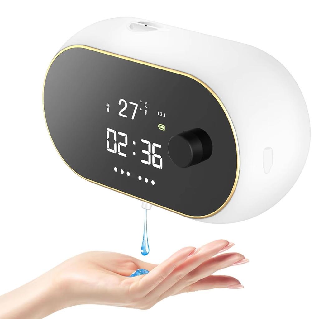 450ML Wall-Mounted Intelligent Infrared Automatic Sensor Soap Dispenser Electric Foam/Liquid Clean Pump Hand Dish Wash Machine