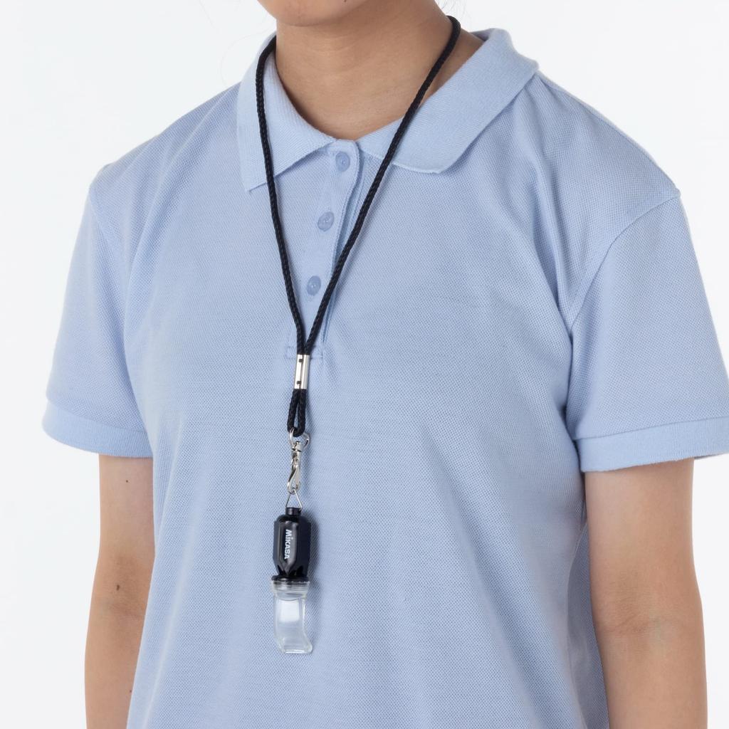 MIKASA BK Plastic Hexagonal Whistle WH-5 (Black) Direct from Japan