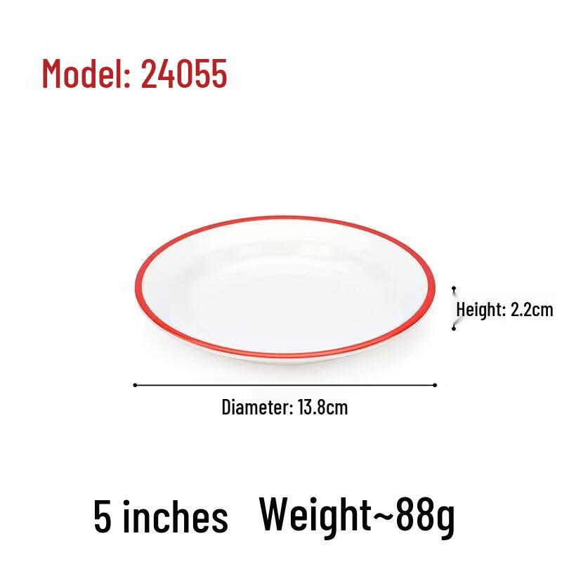 Nordic Melamine Rectangular Serving Plate