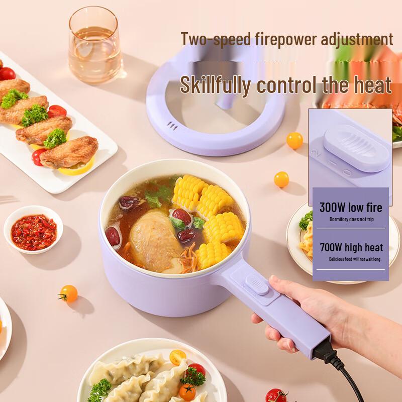 Multi-functional Electric Cooking Pot with Steamer