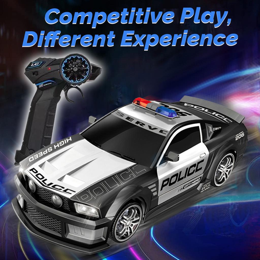 Remote Control Drift Car Remote Control Police Car Large Size Remote Control Car 1/12 2.4GHz Remote