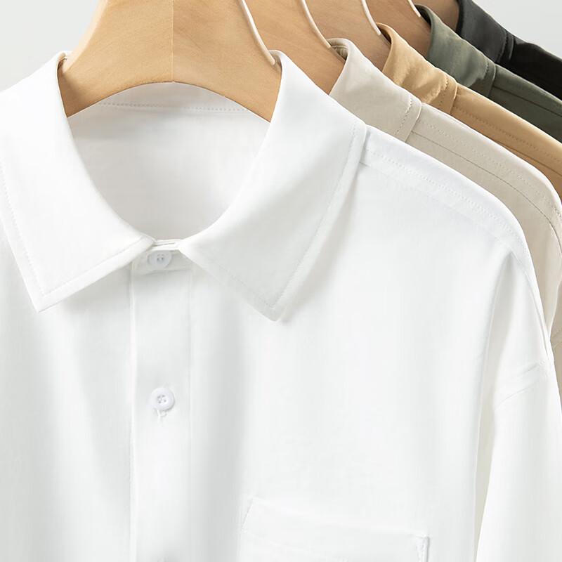 VANCL Men's 2025 Ice Silk Long Sleeve Shirt