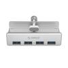 Hub Orico Mh4Pu Montowany Na Zacisk 4X Usb-A 3.0 - Srebrny