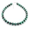 [Ishiki] 4A Natural Stone Green Tiger Eye Prayer Bead Necklace 12mm - A Power Stone That Attracts Wealth and Career Success! [n169]