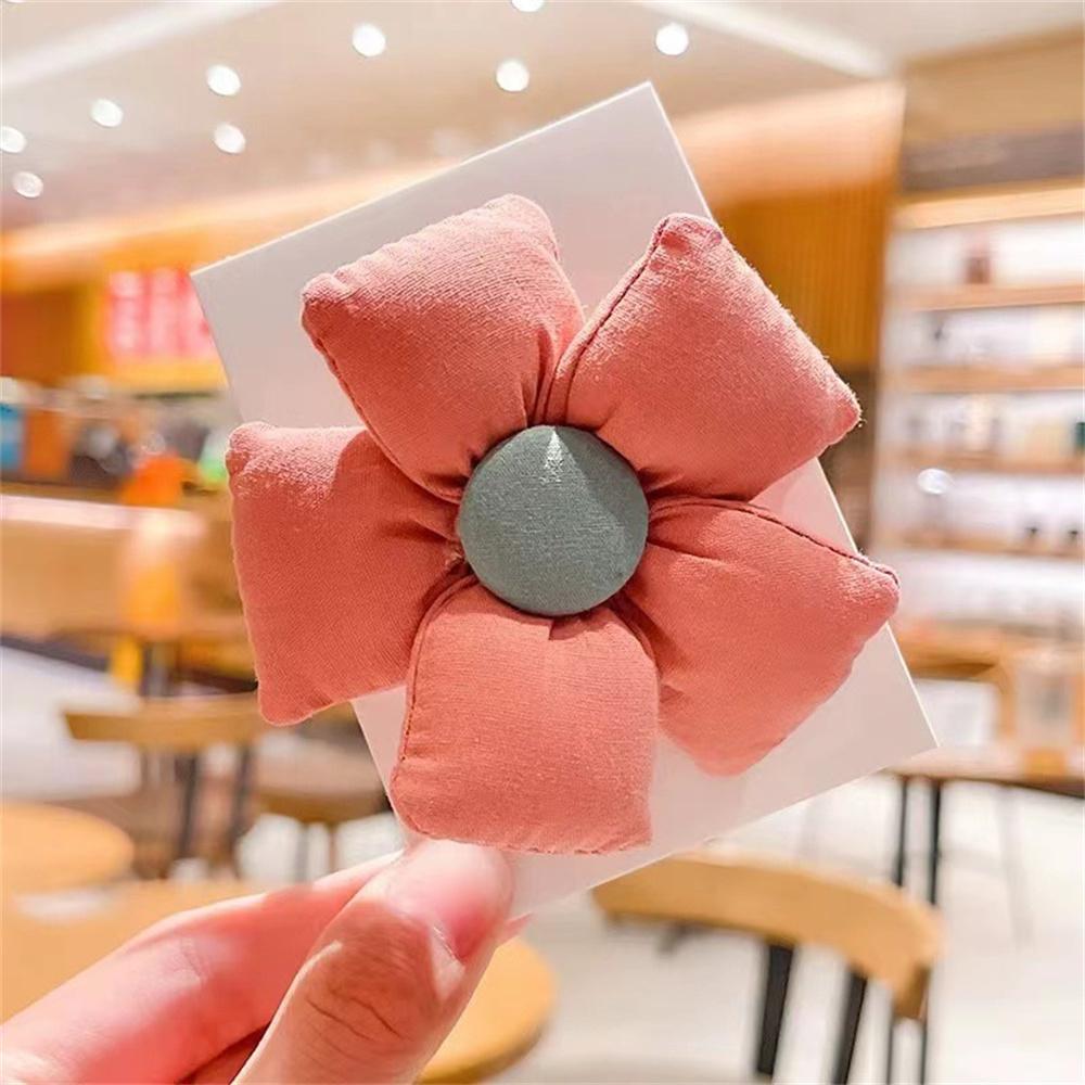 Girl Cute Flowers Elastic Hair Bands Hair Rope Ponytail Holder Rubber Bands Children Hair Accessories