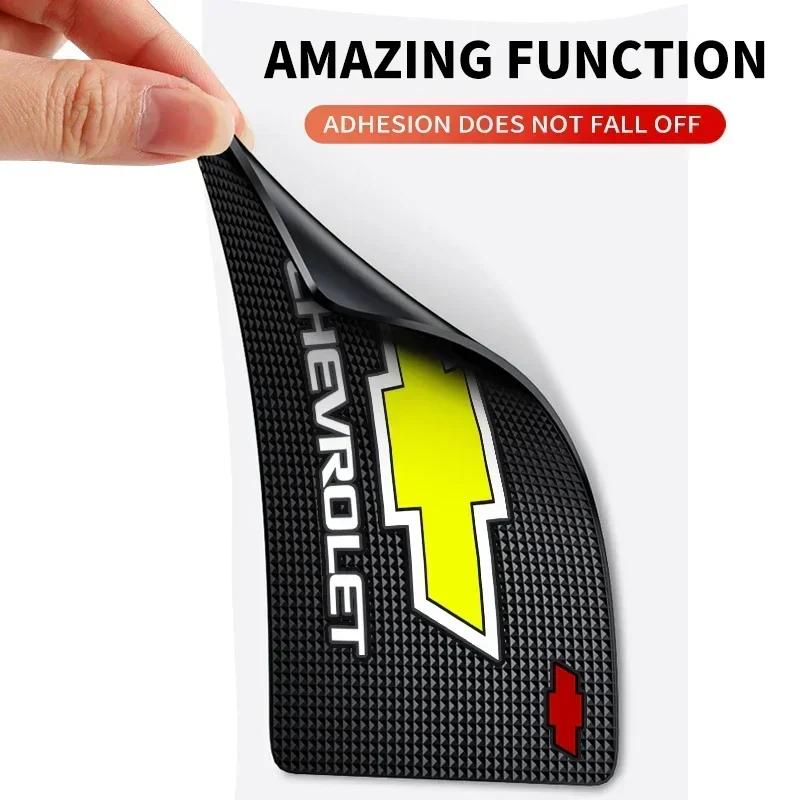 dbjs5 Car Styling Anti-Slip Mat Silicone Dashboard Non-Slip Pad For Chevrolet Spark Captiva Cruze Malibu Equinox Trax Camaro Bolt