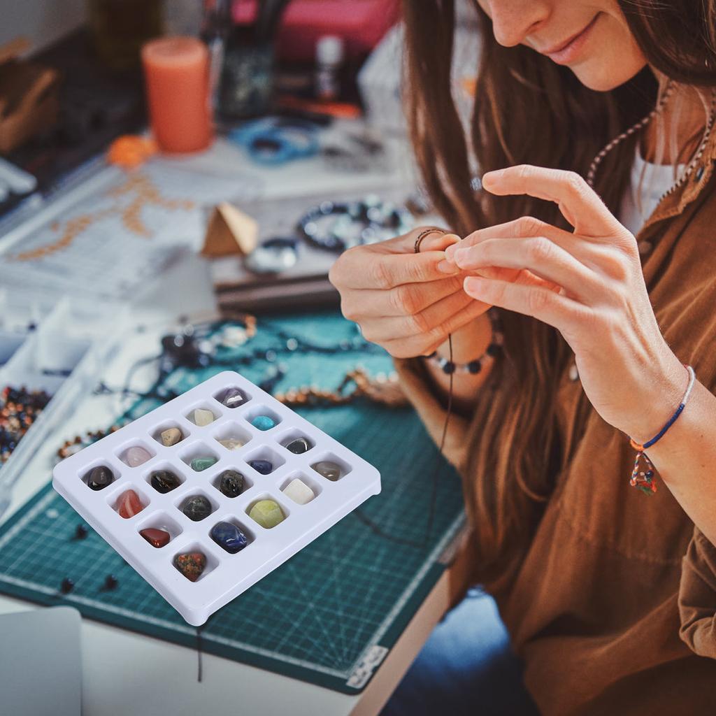 20pcs Rock Stone Colletction Kit for Boys Girls Exquisite Science Classroom Rocks and Minerals 