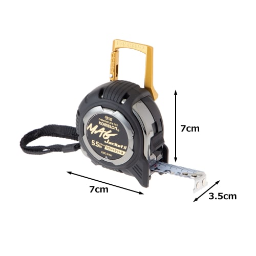 Komelon Mag Jacket II with Carabiner Belt Clip, 19mm Tape x 5.5m