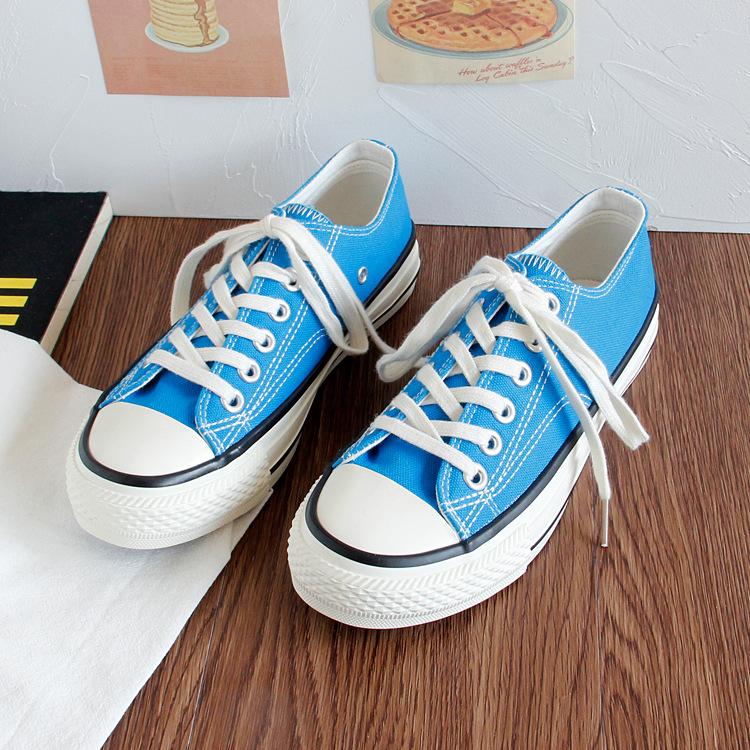 Damen-Segeltuchschuhe, lässig, niedlich, Sneakers, niedrig geschnitten, zum Schnüren, modisch, bequem zum Gehen