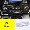 For Honda CRV CR-V 5th 2017 2018 2019 2020 2021 2022 ABS Car Air Conditioning Control Knob Panel Trim Cover Interior Accessories